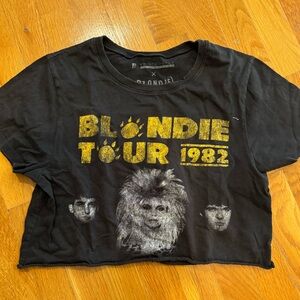 Blondie concert tshirt size S